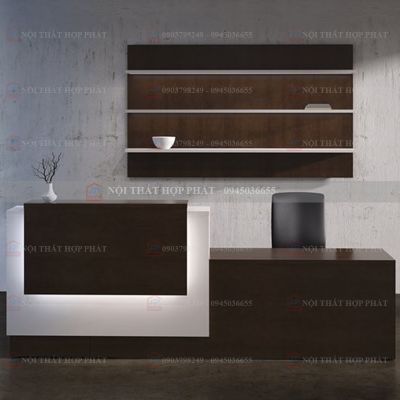 Quầy Lễ Tân Lệch Giá Rẻ QLTL M05