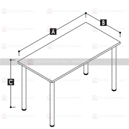 Bàn Làm Việc BLVCS02